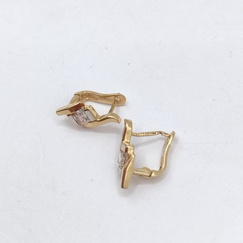 ARETES PAR ORO 10 K 3.6 GRMS (SEMINUEVO)