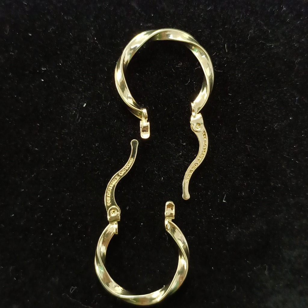 ARETES ARRACADAS TORZAL 14K 1.1 GR (NUEVO)