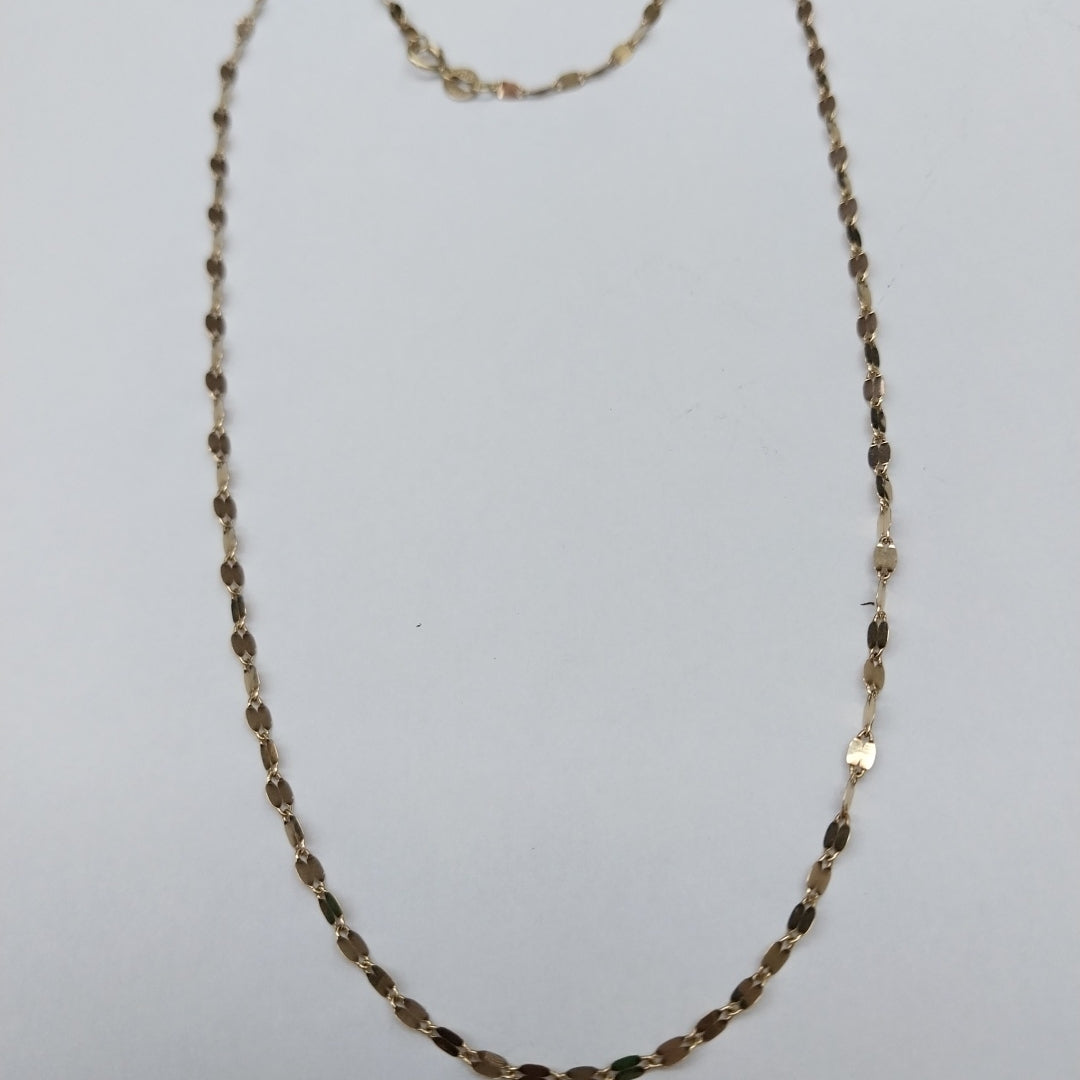 CADENA ORO 14 K 1.7 GRMS (SEMINUEVO)