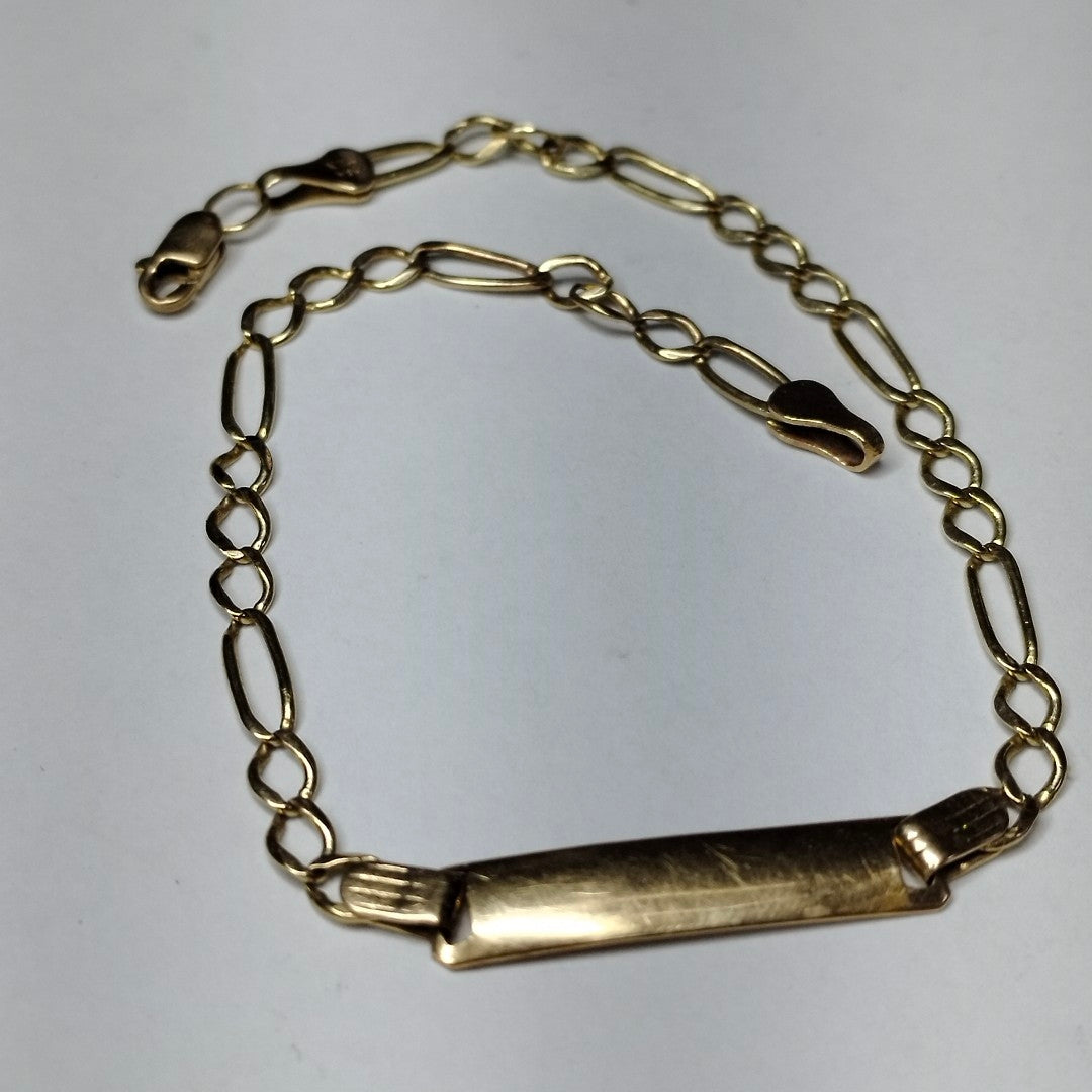 ESCLAVA ORO 14 K 3.8 GRMS (SEMINUEVO)
