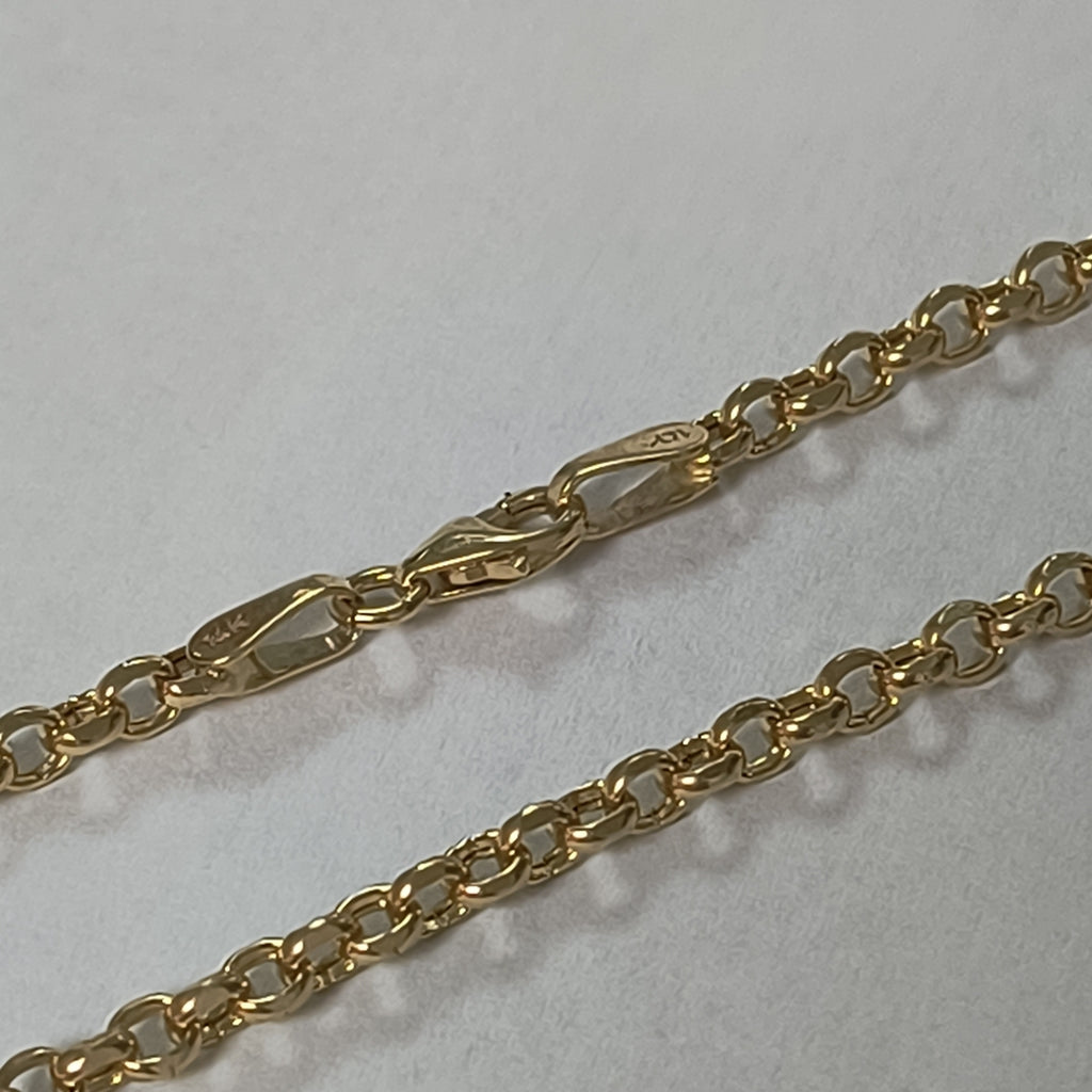 CADENA ORO 14 K 4.3 GRMS (SEMINUEVO)