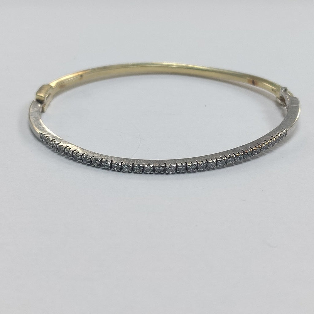 PULSERA RIGIDA ORO 14 K 10.6 GRMS (SEMINUEVO)