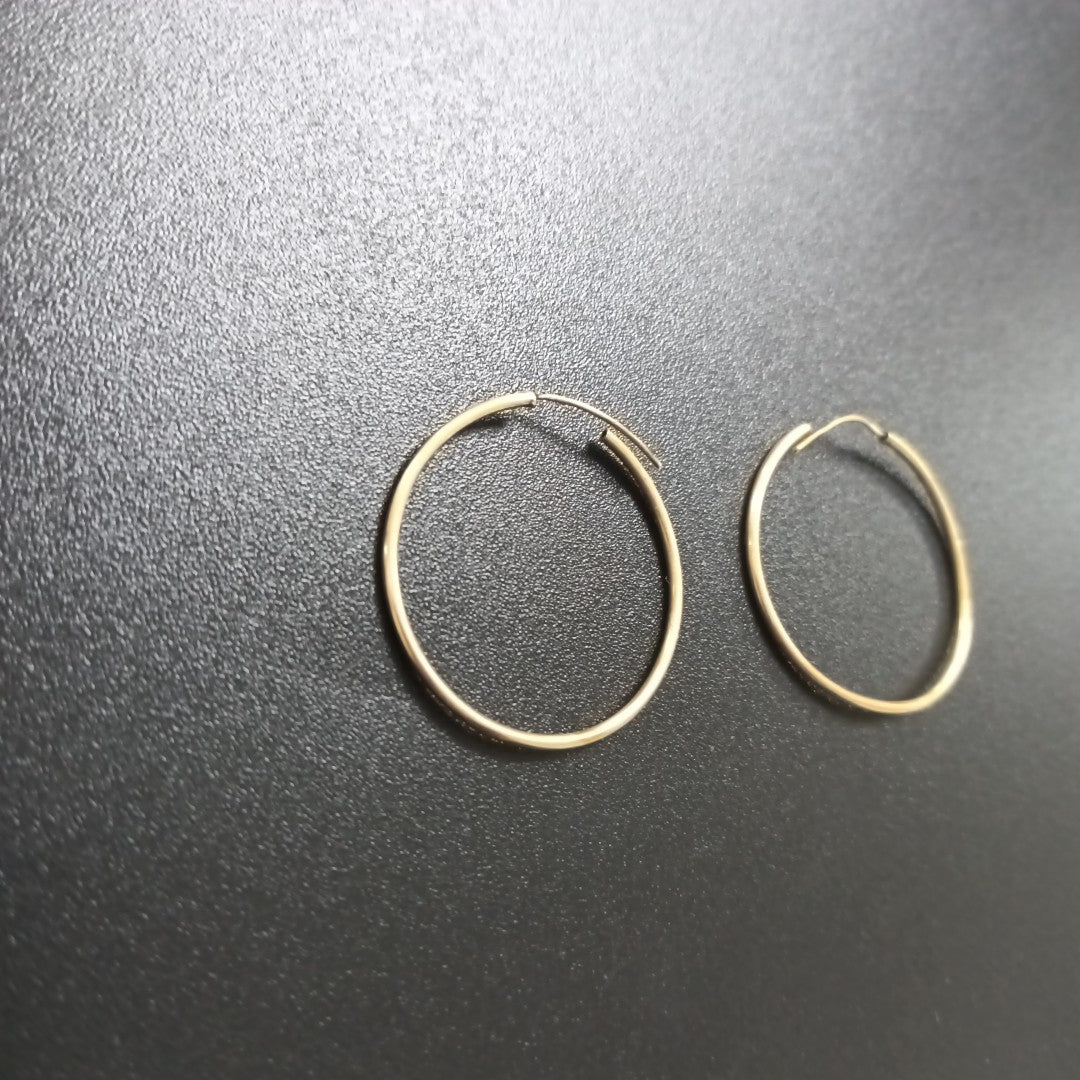 ARRACADAS PAR ORO 14 K 0.9 GRMS (SEMINUEVO)