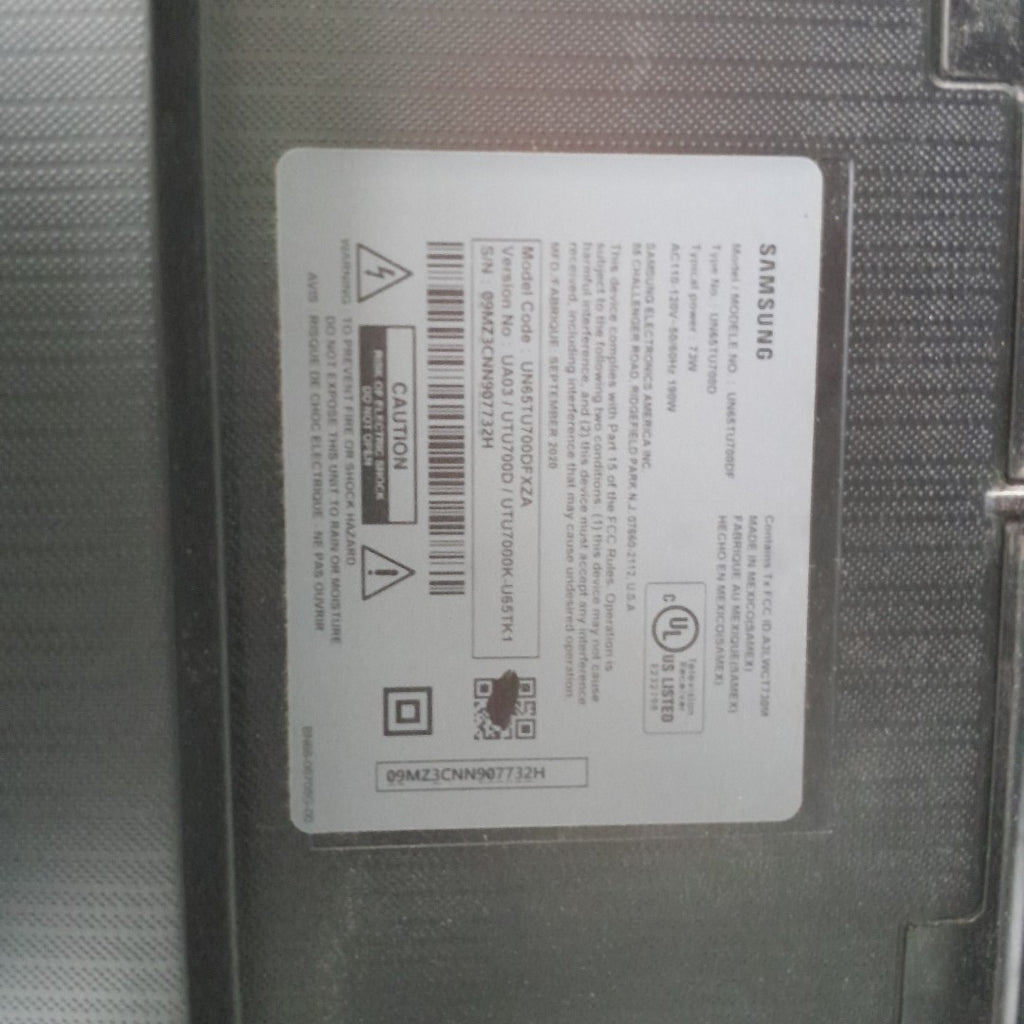 PANTALLA SAMSUNG UN65TU700DF (2022) 65" LED 4K (SEMINUEVO)