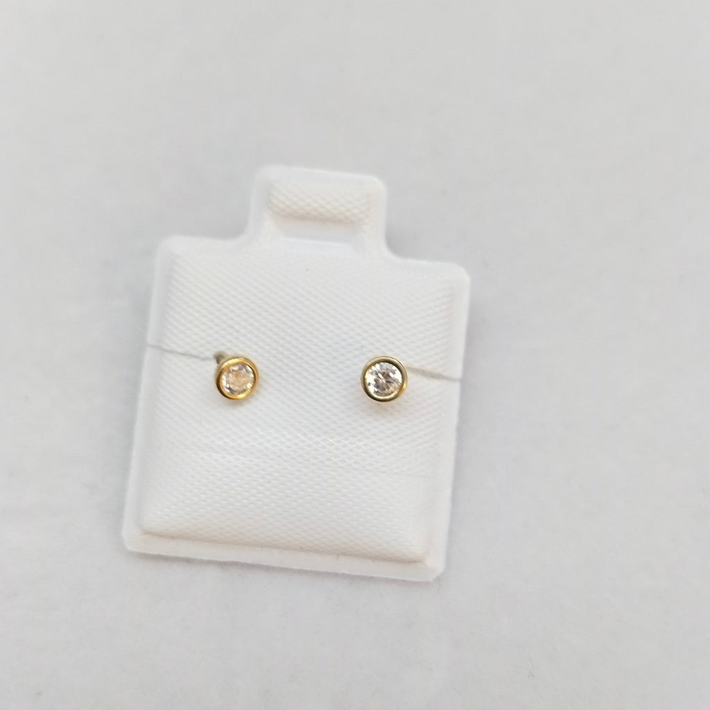 BROQUELES BROQUEL C CIRCONIA 14K 0.1501 GR (NUEVO)