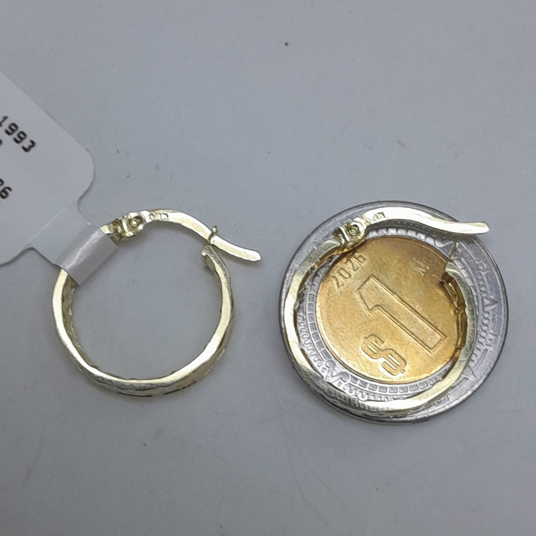 ARETES ARRACADAS FIG GRECAS 14K 1.7 GR (NUEVO)