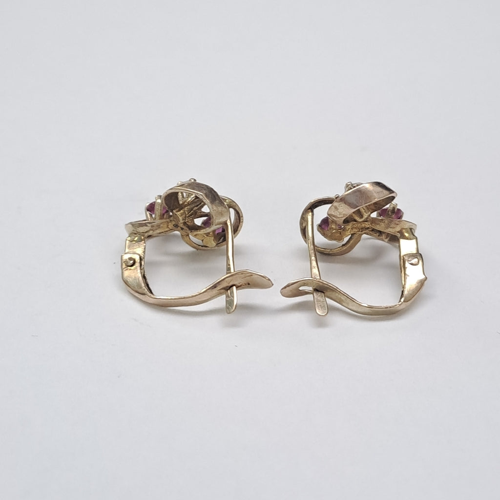 ARETES PAR ORO 10 K 2.5 GRMS (SEMINUEVO)
