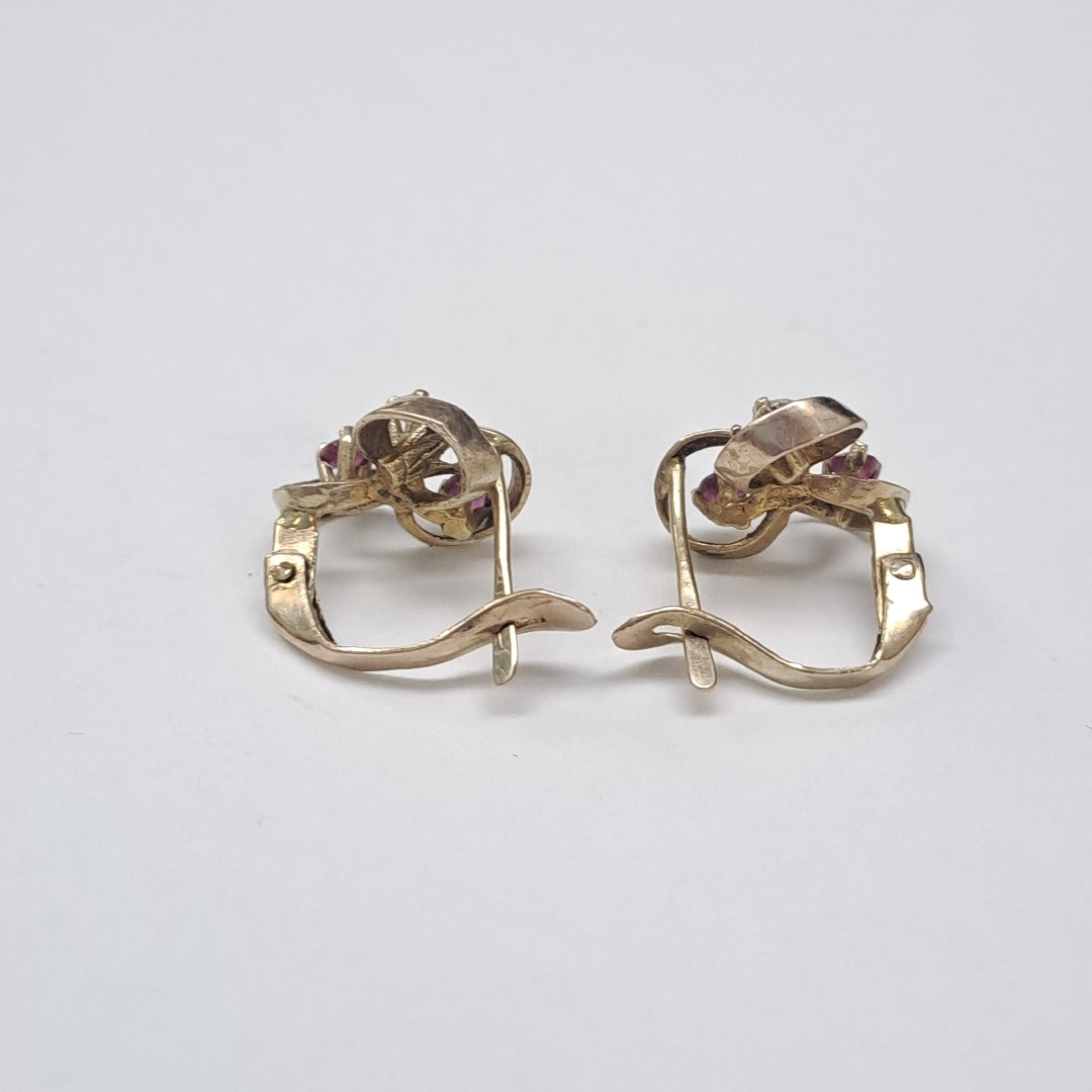 ARETES PAR ORO 10 K 2.5 GRMS (SEMINUEVO)