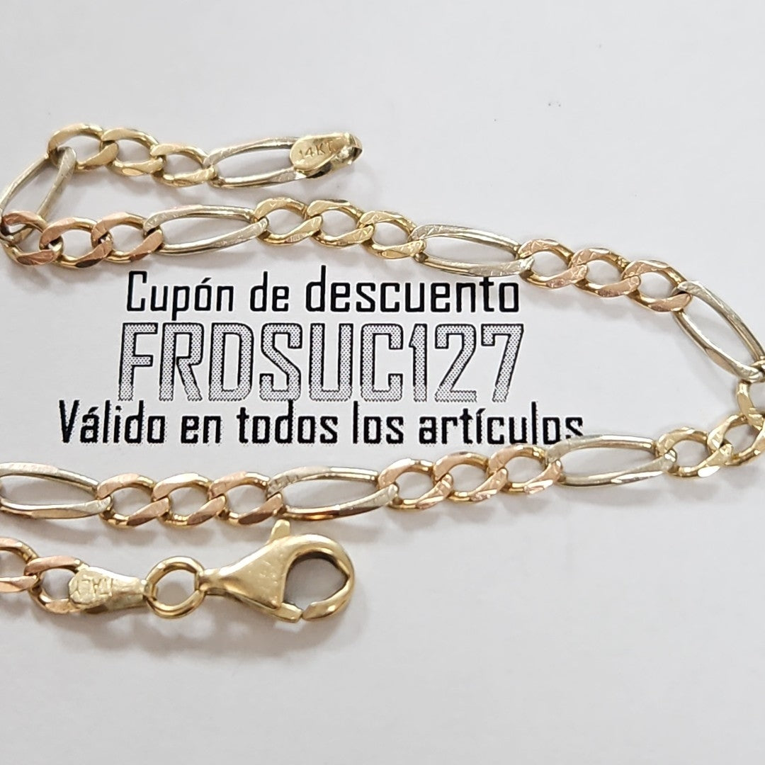 PULSERA ORO 14 K 4,60 GRMS (SEMINUEVO)