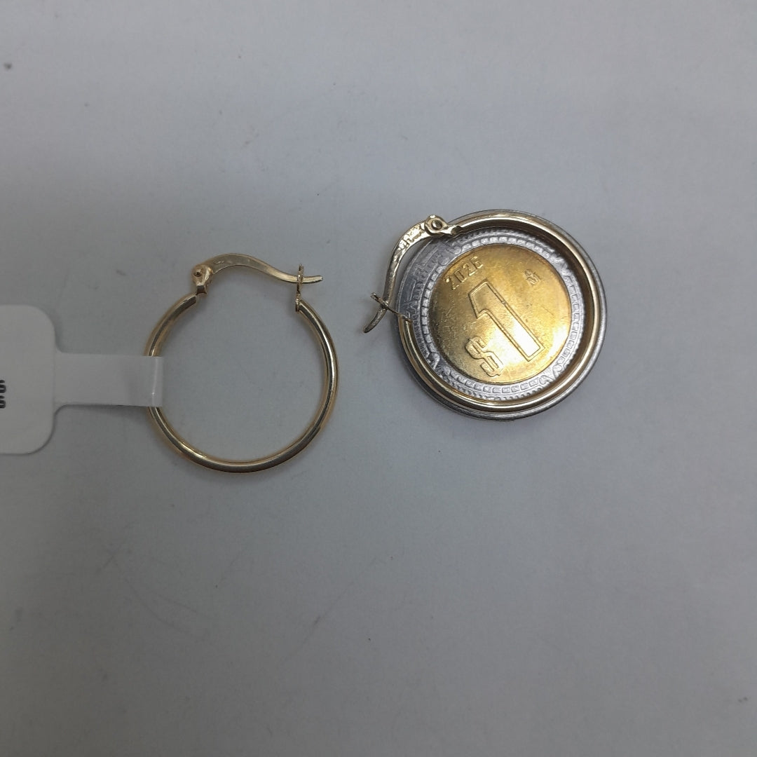 ARETES ARRACADAS 14K 1.4 GR (NUEVO)