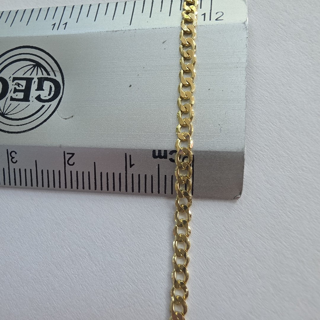 CADENA BARBADA 14K 55 CM 5.1 GR (NUEVO)