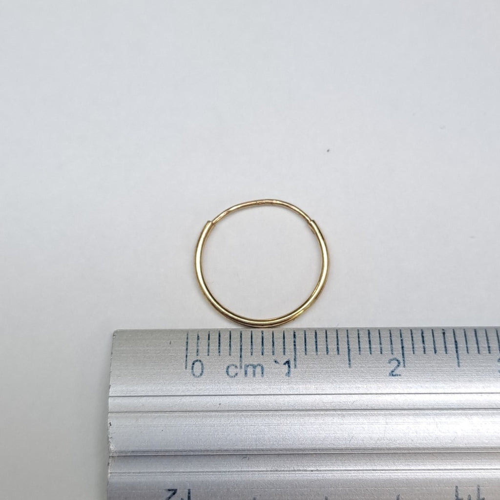 ARRACADAS PAR ORO 10 K 0.3 GRMS (SEMINUEVO)