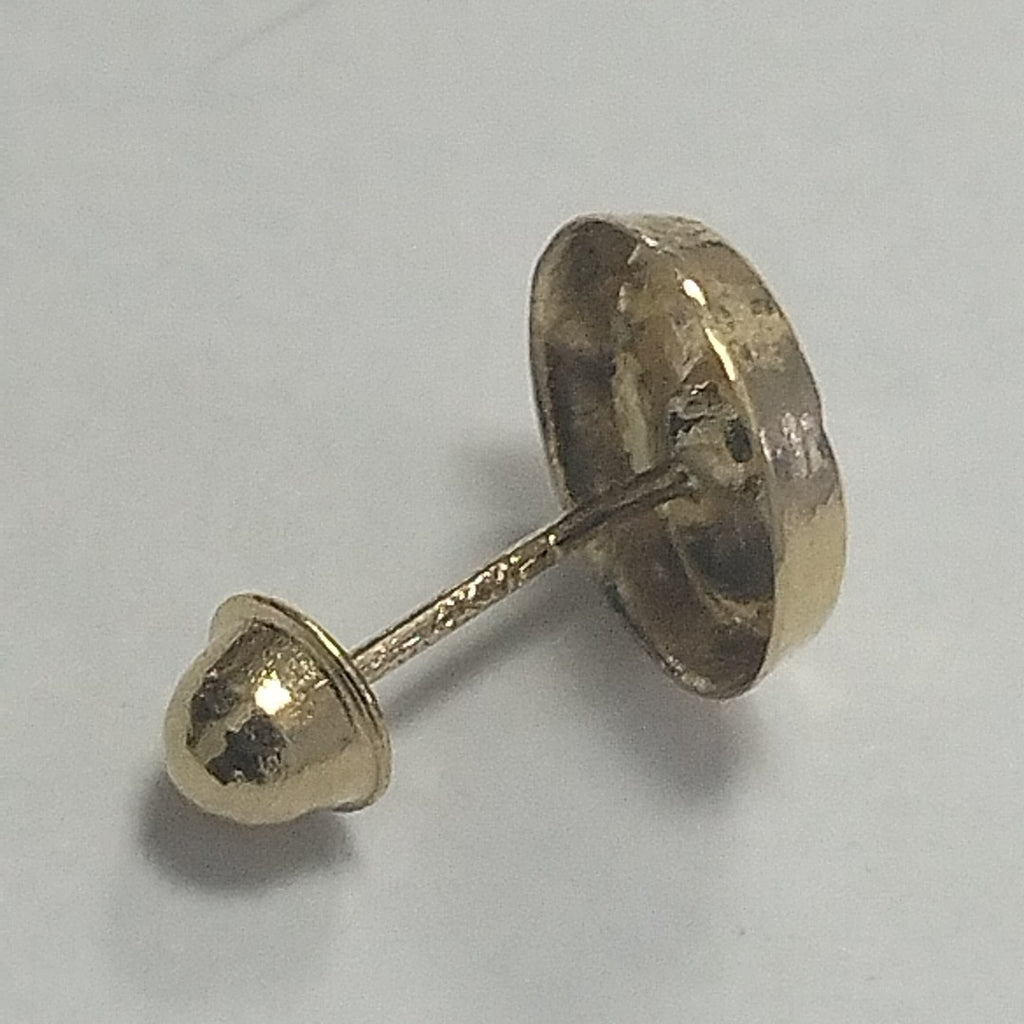 BROQUELES BROQUEL FIG BOTON C CIRCONIA 14K 0.2916 GR (NUEVO)