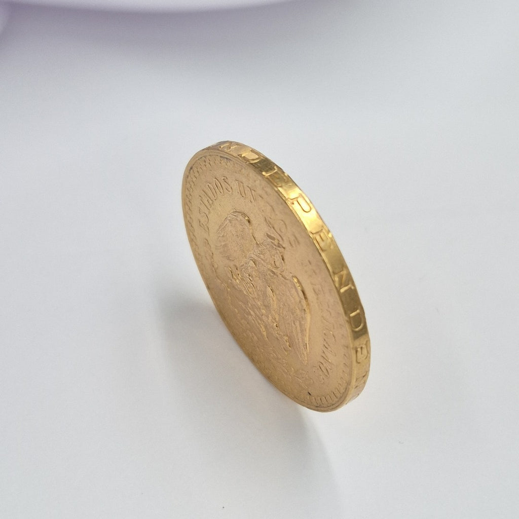 K1 41,60 GRMS 21 K IDENTIFICACIÓN MONEDA NOMINATIVA MONEDAS PESOS 50 PESOS (SEMINUEVO)