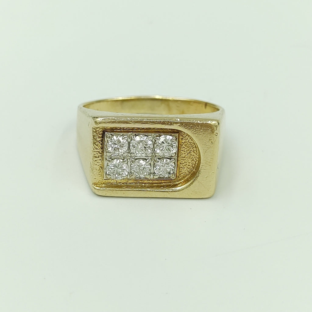 ANILLO ORO 14 K 11,10 GRMS (SEMINUEVO)