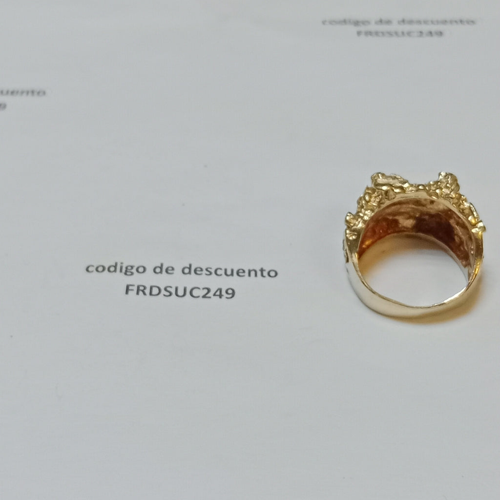 ANILLO ORO 14 K 12.4 GRMS (SEMINUEVO)