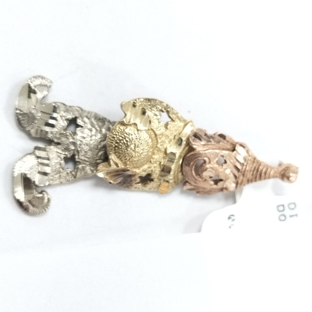 DIJE ORO,ORO COMBINADO 10 K 3,70 GRMS (SEMINUEVO)
