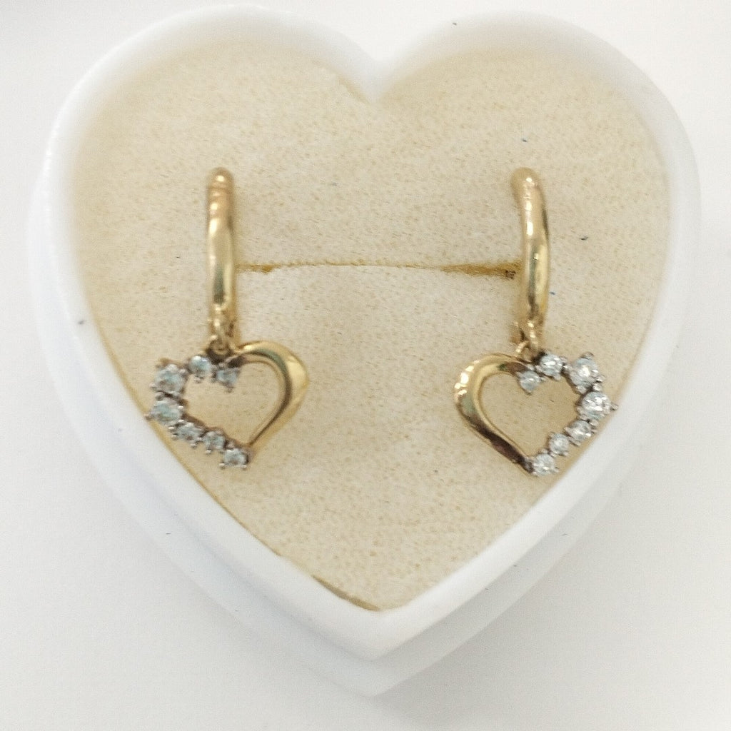 ARETES PAR ORO 10 K 1.4 GRMS (SEMINUEVO)