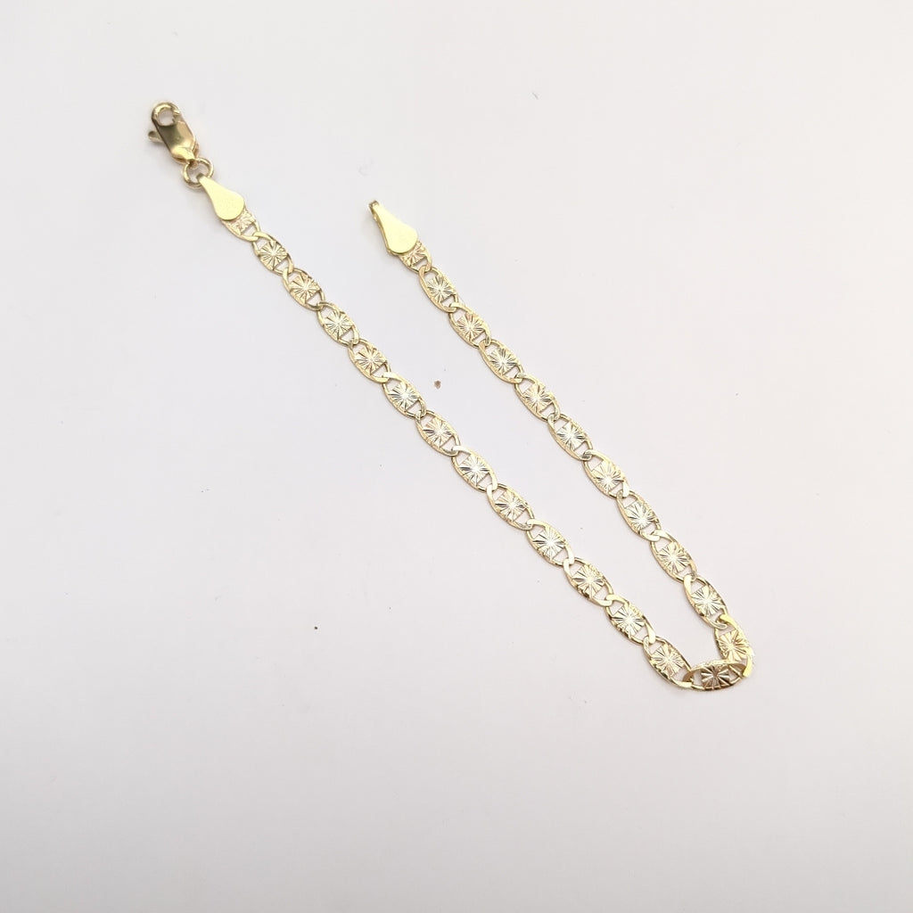 PULSERA GUCHI 14K 18 CM 3 GR (NUEVO)