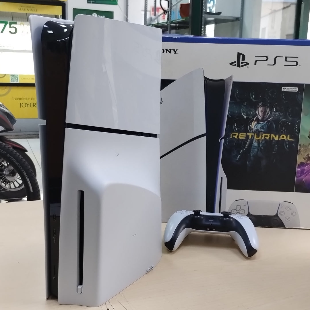 CONSOLA DE VIDEOJUEGO SONY PS5 SLIM 1 TB SSD (SEMINUEVO)