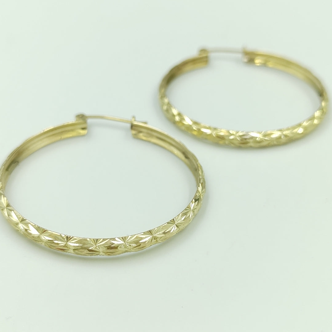 ARRACADAS PAR ORO 10 K 4,30 GRMS (SEMINUEVO)