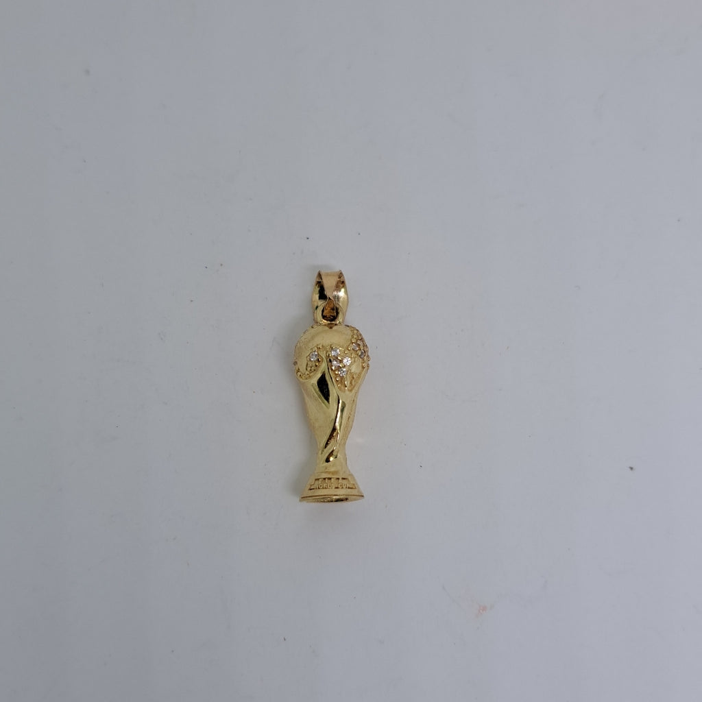 DIJE FIG COPA MUNDO 10K 2 GR (NUEVO)