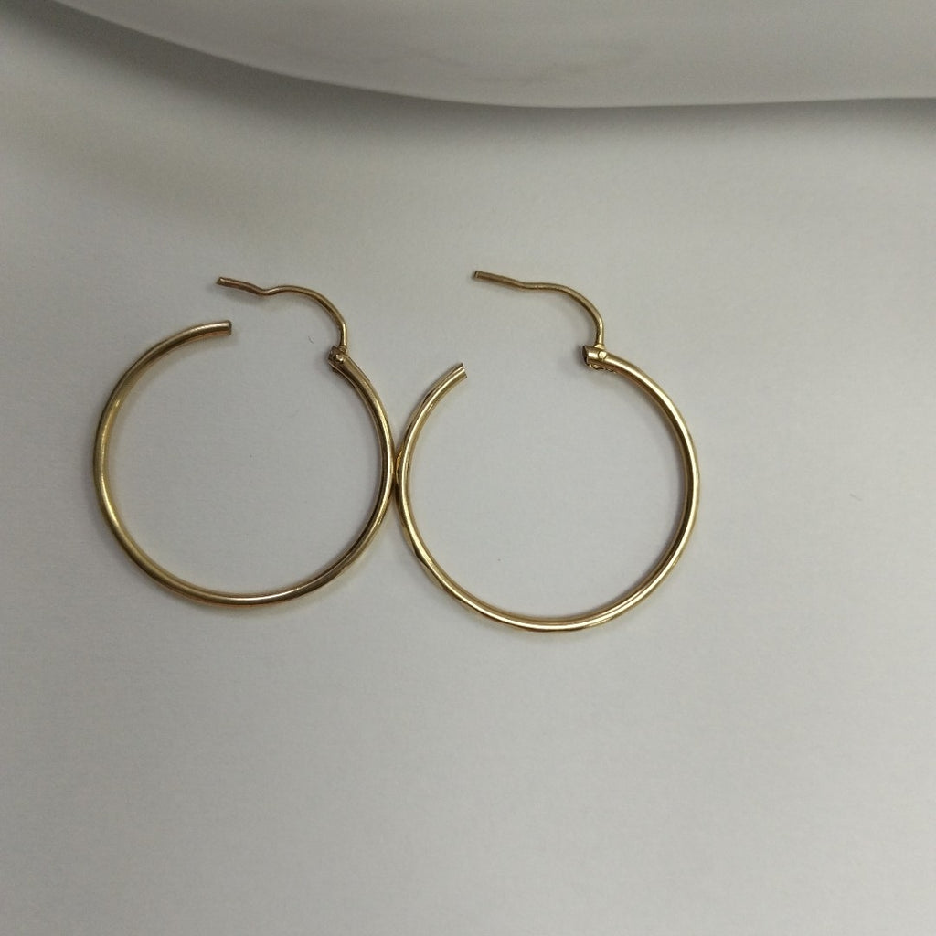 ARRACADAS PAR ORO 10 K 1.4 GRMS (SEMINUEVO)