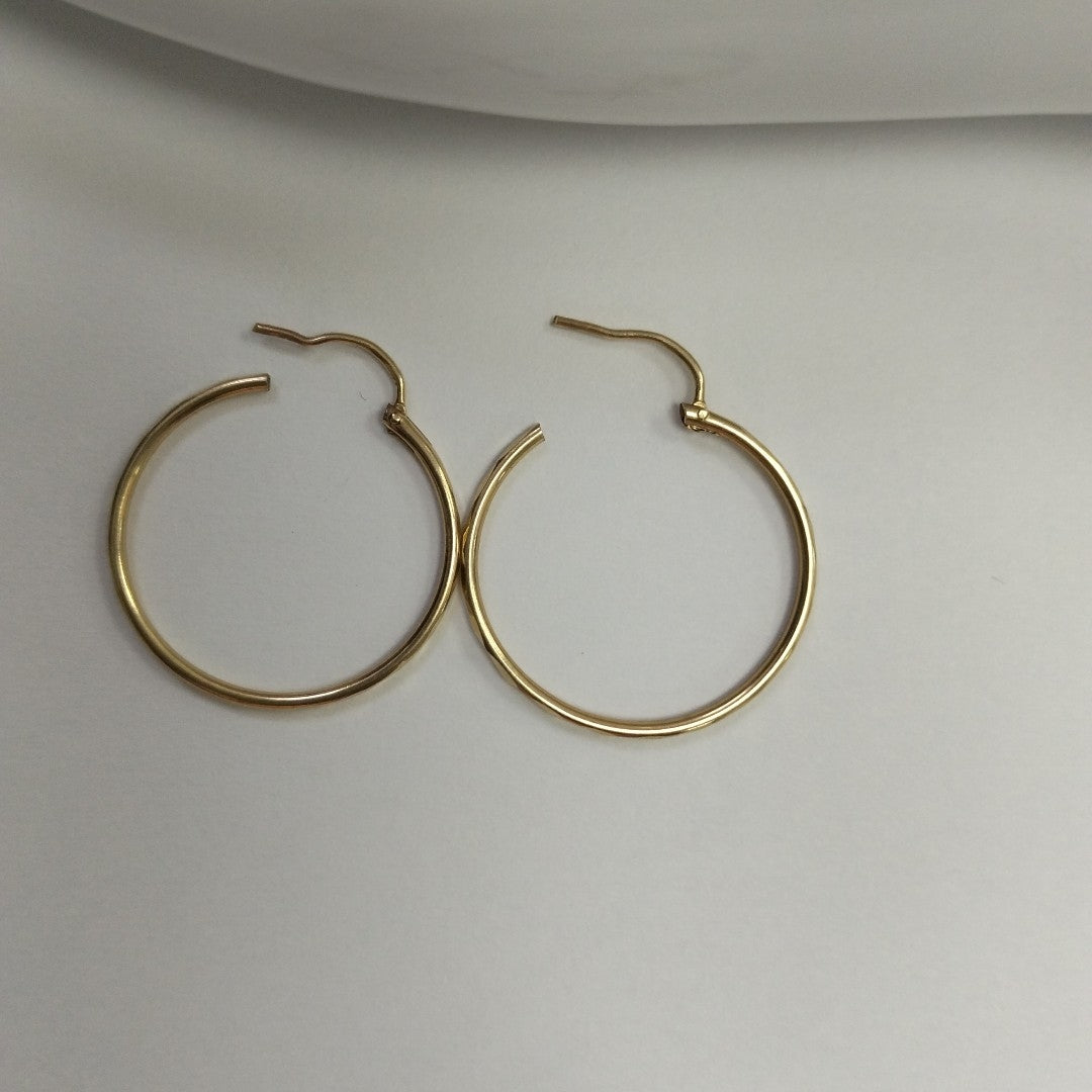 ARRACADAS PAR ORO 10 K 1.4 GRMS (SEMINUEVO)