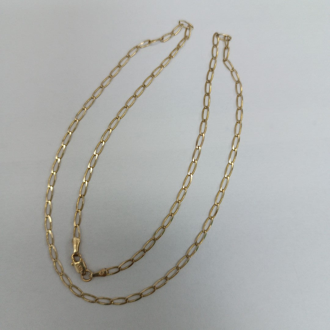 CADENA ORO 14 K 4,00 GRMS (SEMINUEVO)