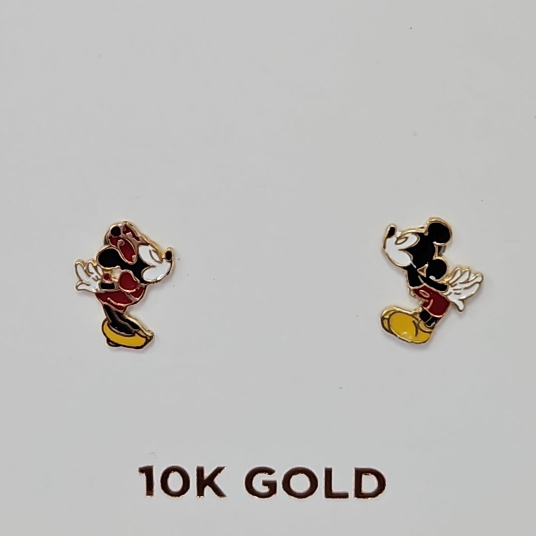 BROQUELES ORO 10K 1 (NUEVO)