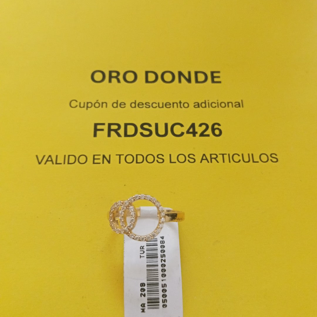 ANILLOS DAMA ORO 14K 1.9 (NUEVO)