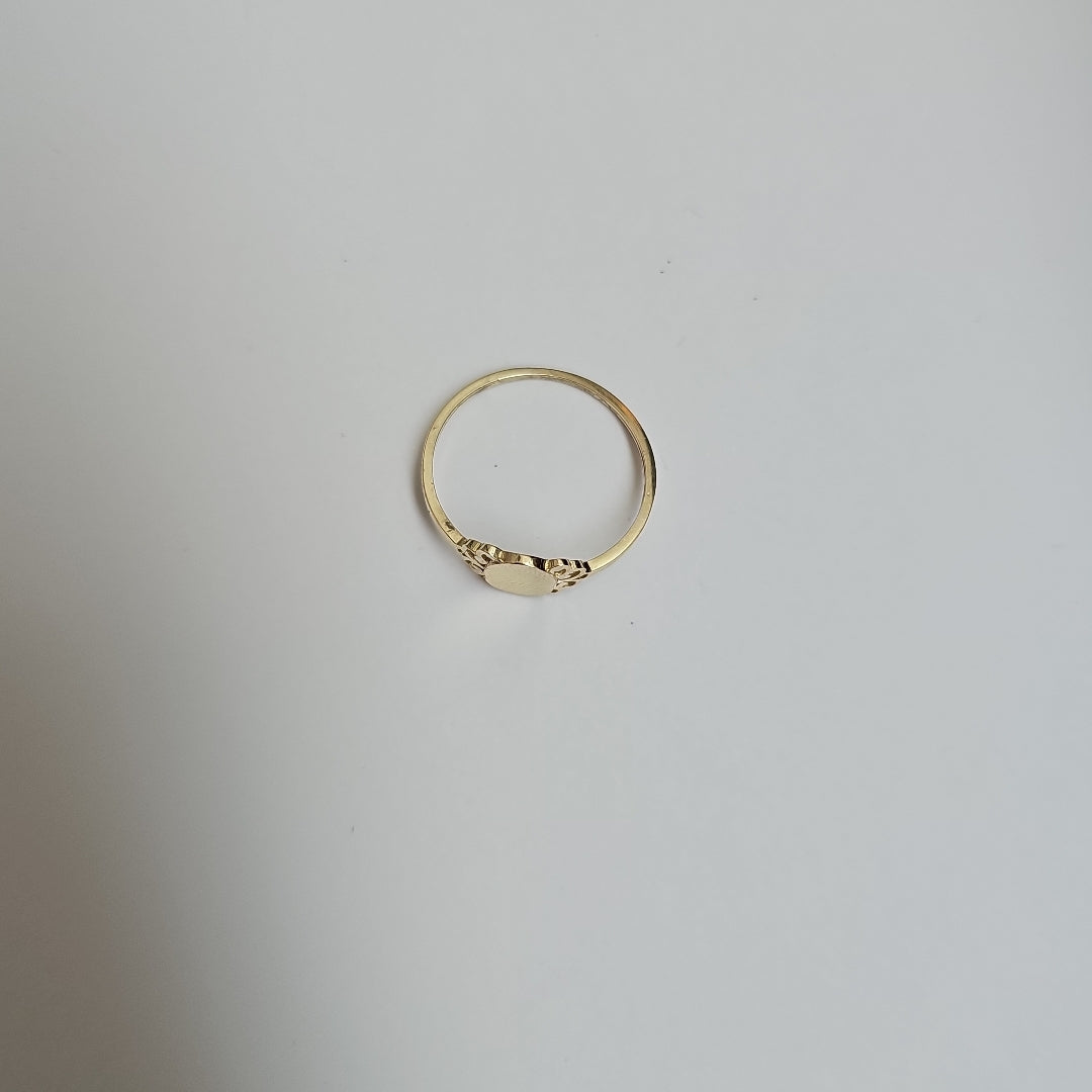ANILLOS ANILLITO 10K TALLA 8 1 GR (NUEVO)