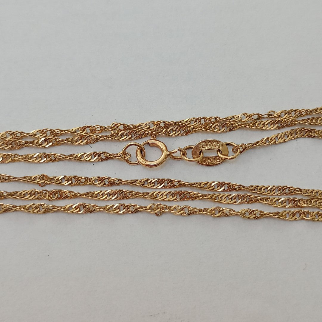 CADENA ORO 10 K 1,60 GRMS (SEMINUEVO)