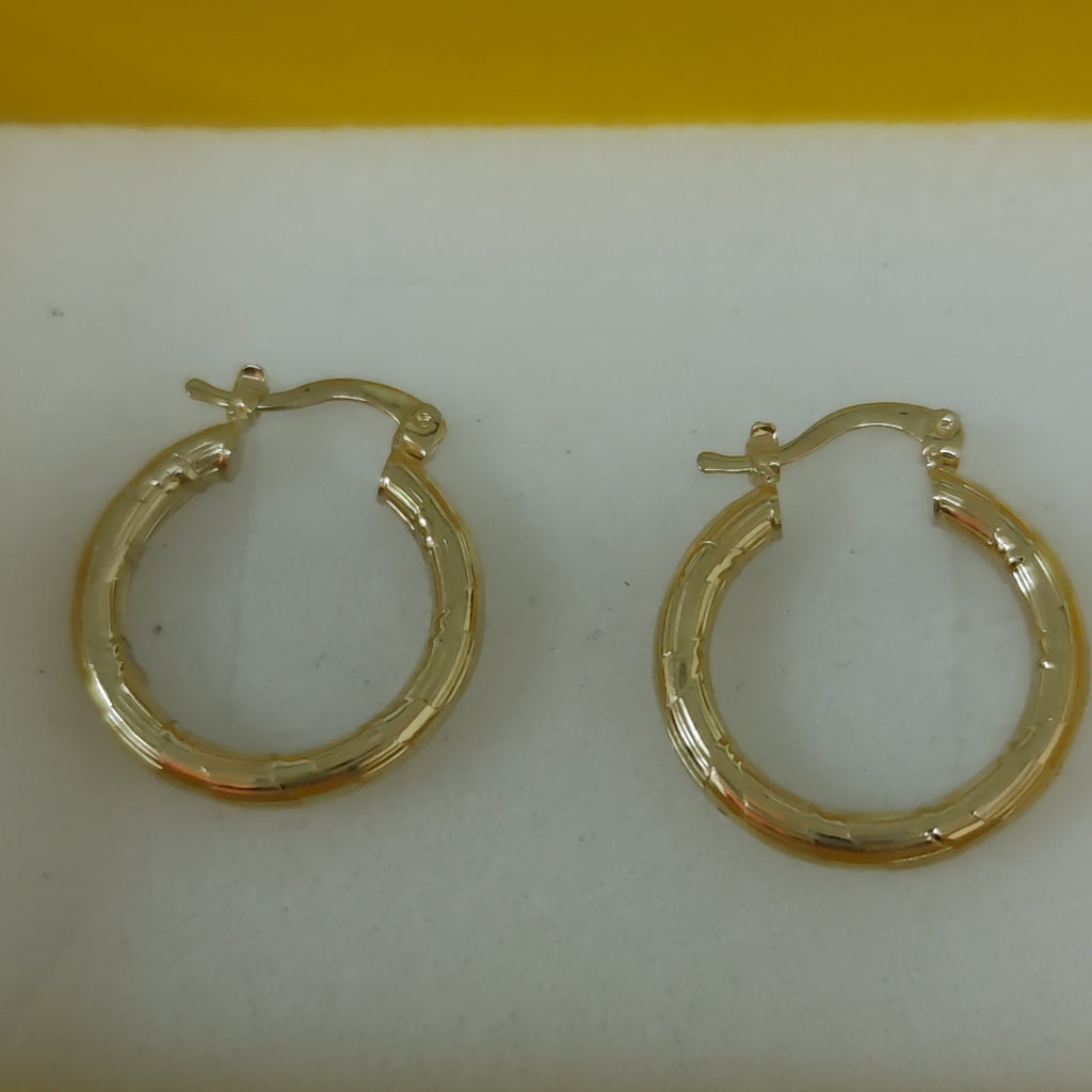 ARETES ARRACADAS 14K 2.6 GR (NUEVO)