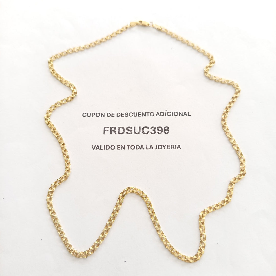 CADENA ORO 10 K 3.1 GRMS (SEMINUEVO)