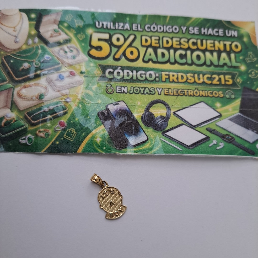 DIJE ORO 10 K 0,80 GRMS (SEMINUEVO)