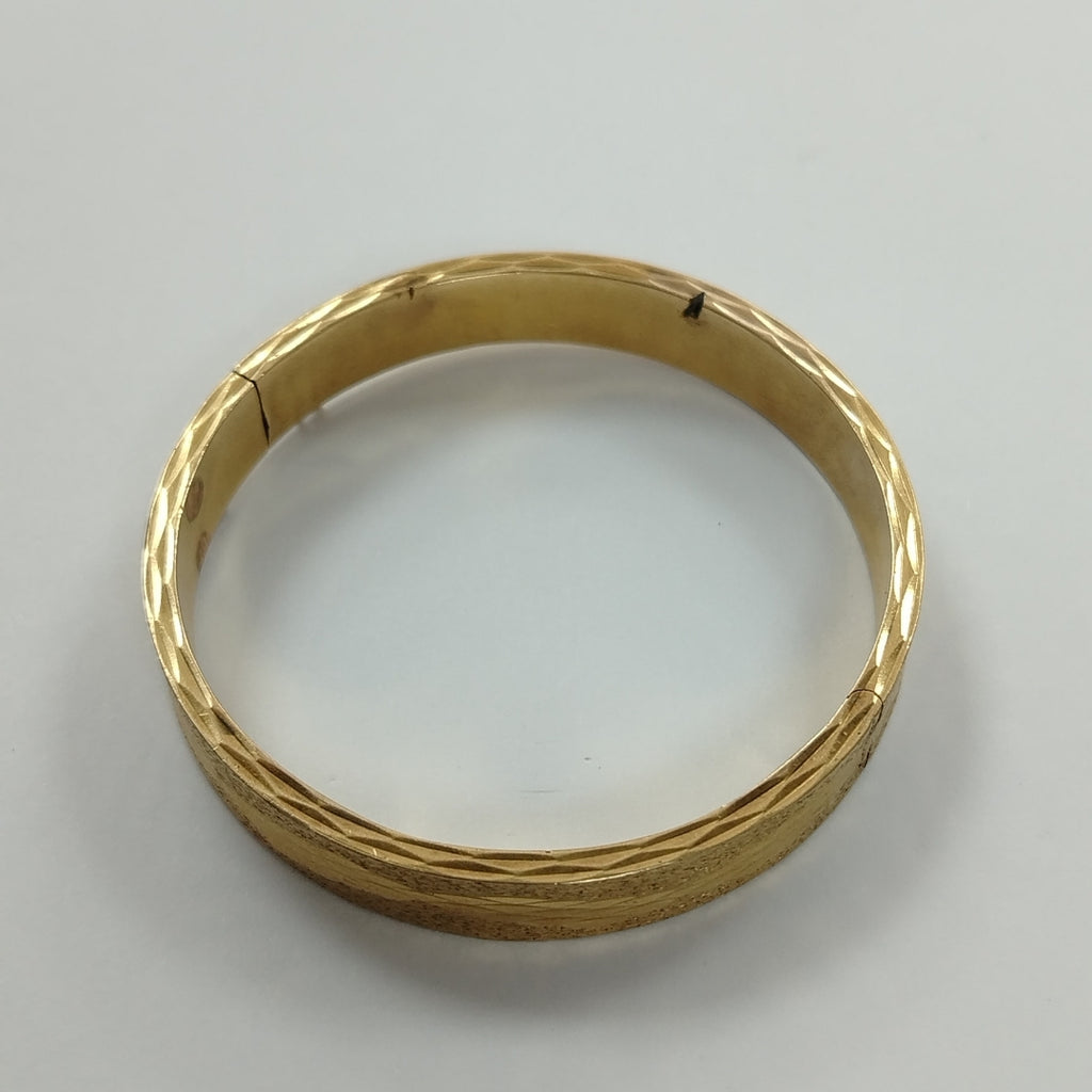 PULSERA RIGIDA ORO 18 K 33.5 GRMS (SEMINUEVO)