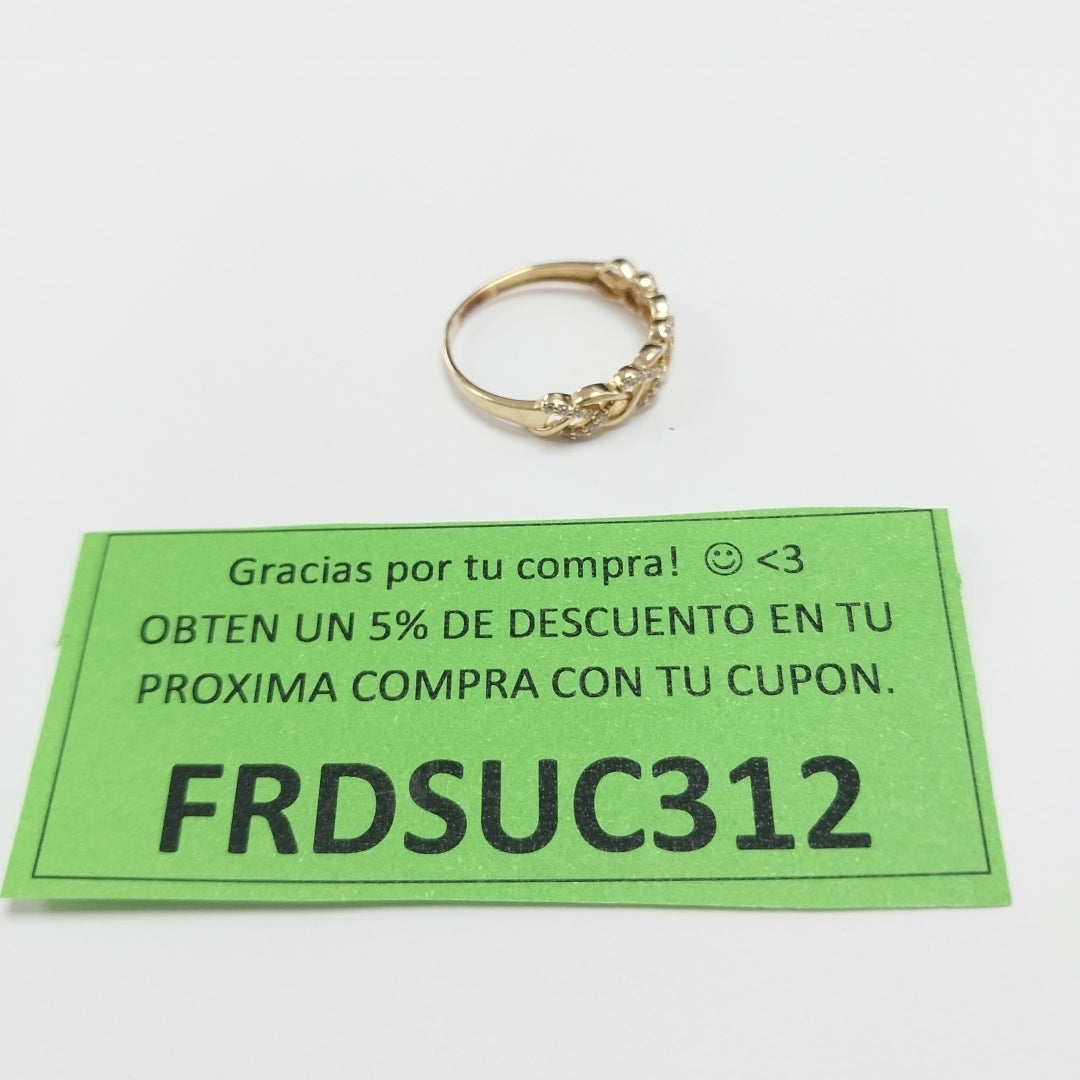 ANILLITO ORO 14 K 1.6 GRMS (SEMINUEVO)