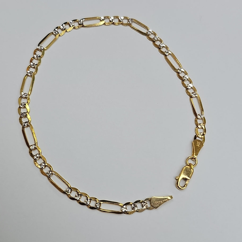 PULSERA 3X1 14K 21 CM 4.5 GR (NUEVO)