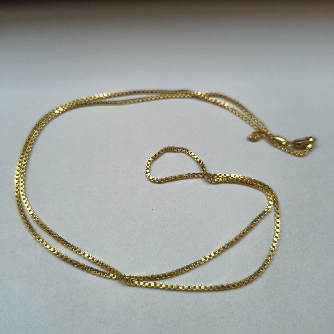CADENA ORO 18 K 3.5 GRMS (SEMINUEVO)