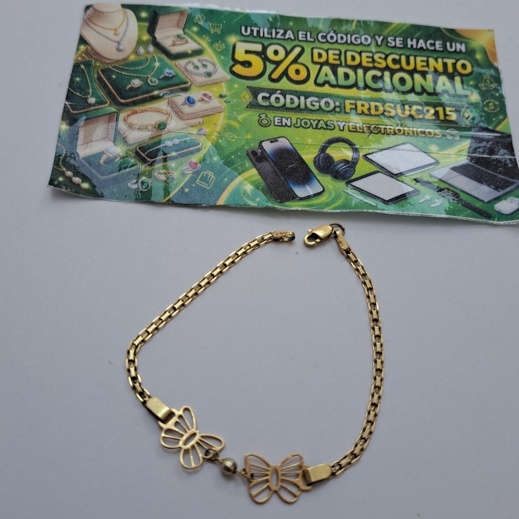 PULSERA ORO 10 K 2.6 GRMS (SEMINUEVO)
