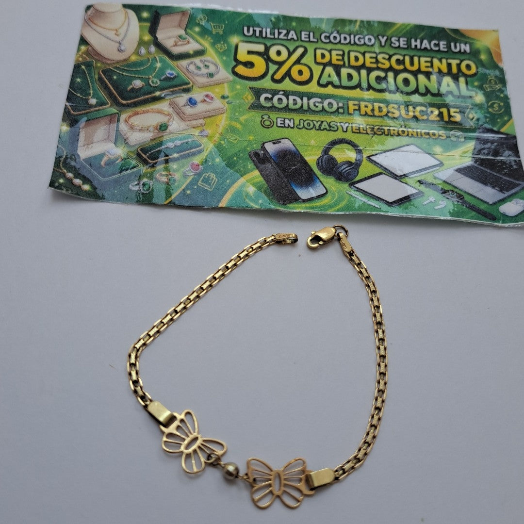 PULSERA ORO 10 K 2.6 GRMS (SEMINUEVO)