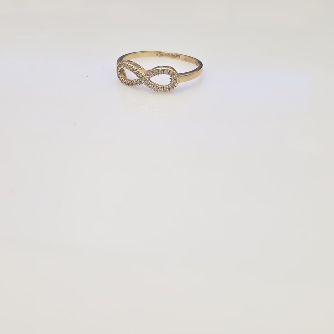 ANILLO ORO 10 K 1.6 GRMS (SEMINUEVO)