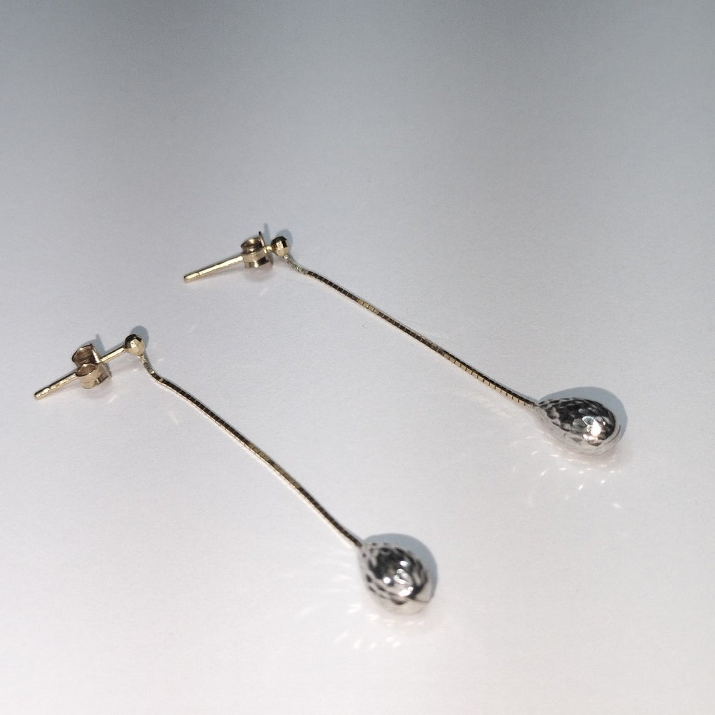ARETES PAR ORO 14 K 1.3 GRMS (SEMINUEVO)