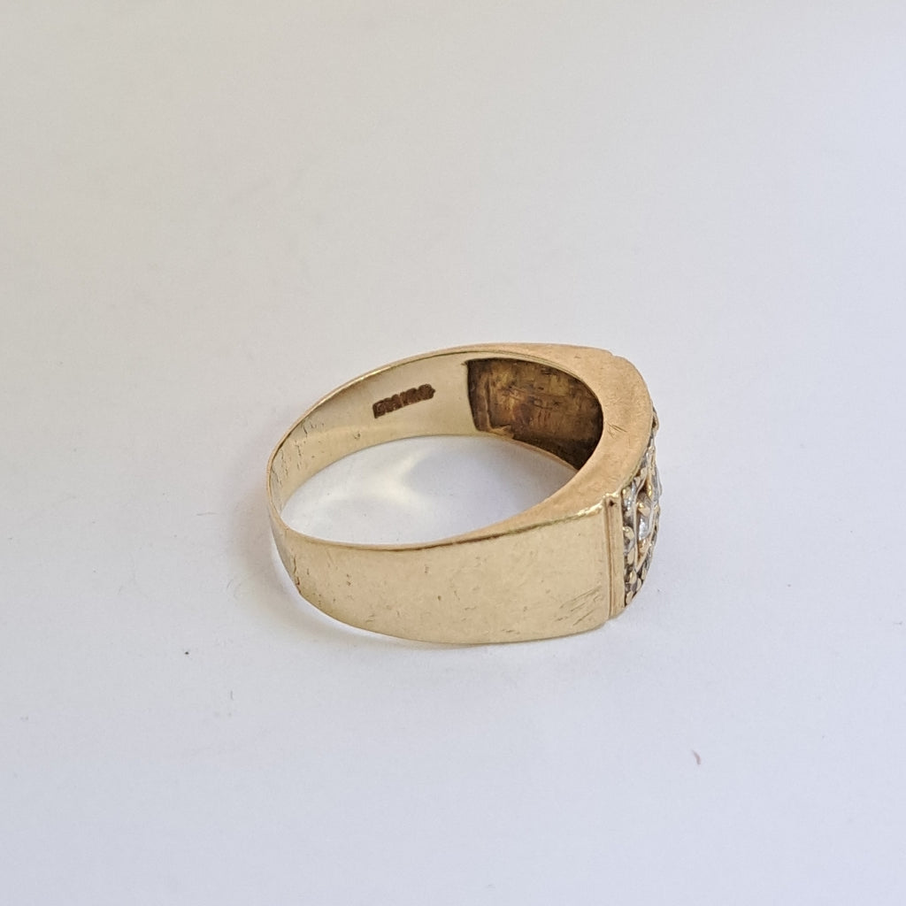 ANILLO ORO 10 K 4.4 GRMS (SEMINUEVO)