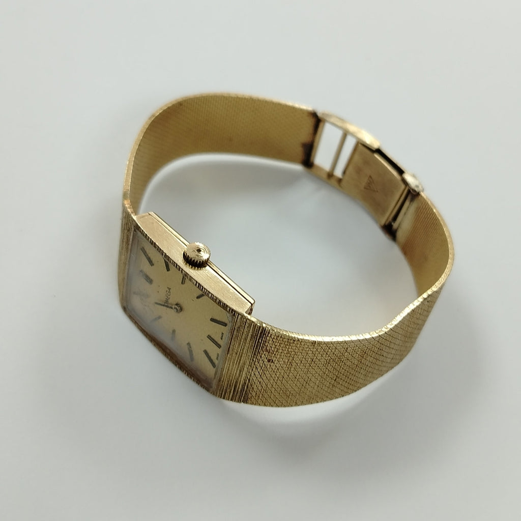 RELOJ CAJA Y PULSO ORO ORO 14 K 48.4 GRMS (SEMINUEVO)