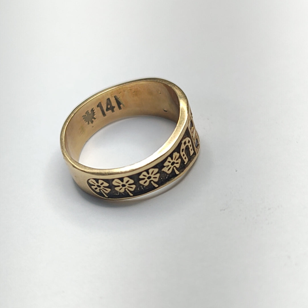 ANILLO ORO 14 K 4.7 GRMS (SEMINUEVO)