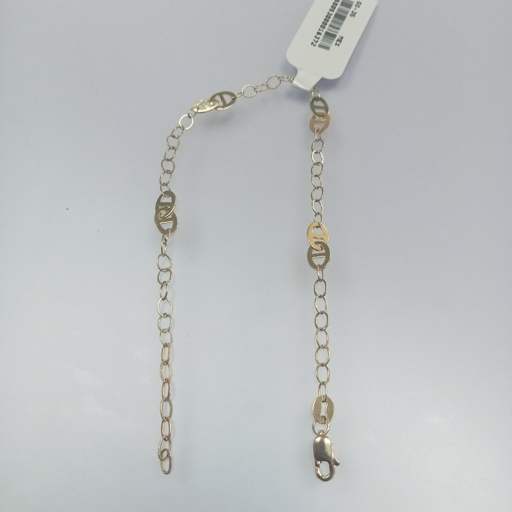 PULSERA ESPECIAL 14K 21 CM 1.8 GR (NUEVO)