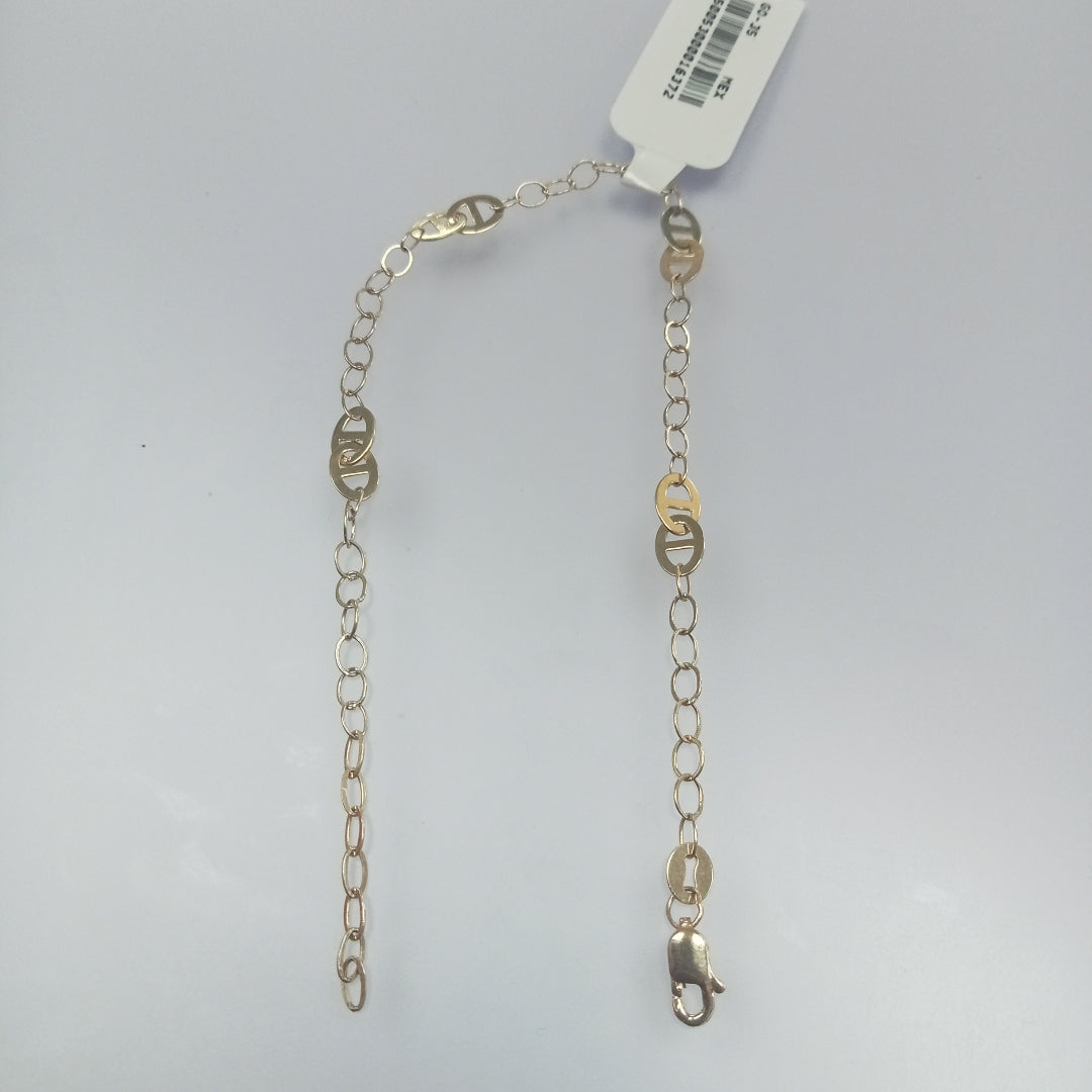 PULSERA ESPECIAL 14K 21 CM 1.8 GR (NUEVO)