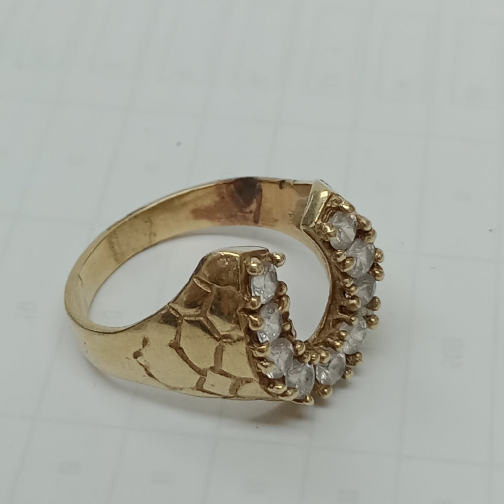 ANILLO ORO 10 K 6,60 GRMS (SEMINUEVO)